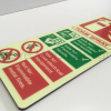 Foam Spray Fire Extinguisher signs