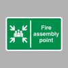 Fire assembly point sign