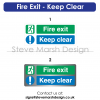 Fire-exit-keep-clear-options