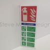 Dry Powder Fire Extinguisher Sign