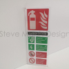 CO2 Fire Extinguisher Sign