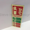 Foam Spray Fire Extinguisher signs