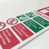 Foam Spray Fire Extinguisher signs