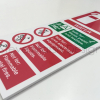 Foamex Water Fire Extinguisher signs
