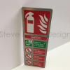 Water Fire Extinguisher signs