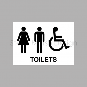 Toilet Door Signs