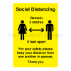 Scoial-Distancing–queues-yellow