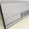 Silver anodised door signs (2)