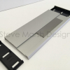 Silver anodised door signs (5)