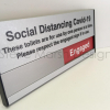 Social Distancing Toilet Door Signs (5)