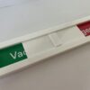Acrylic door sign with Engaged/Vacant slider a