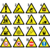 Wet-floor-yellow-symbols